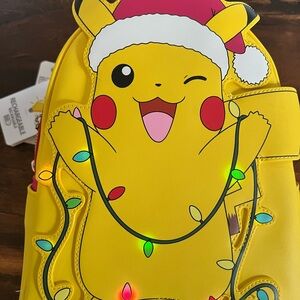 Pokémon Santa Pikachu
String Lights light up mini backpack
Loungefly-New